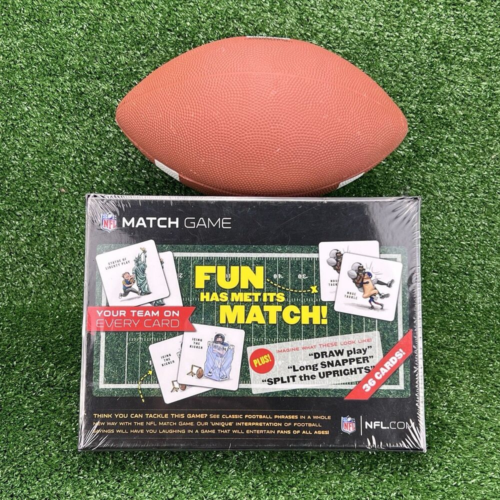 NFL Match Game Seattle Seahawks‎ Memory Toys Kids Birthday Football Party Gifts